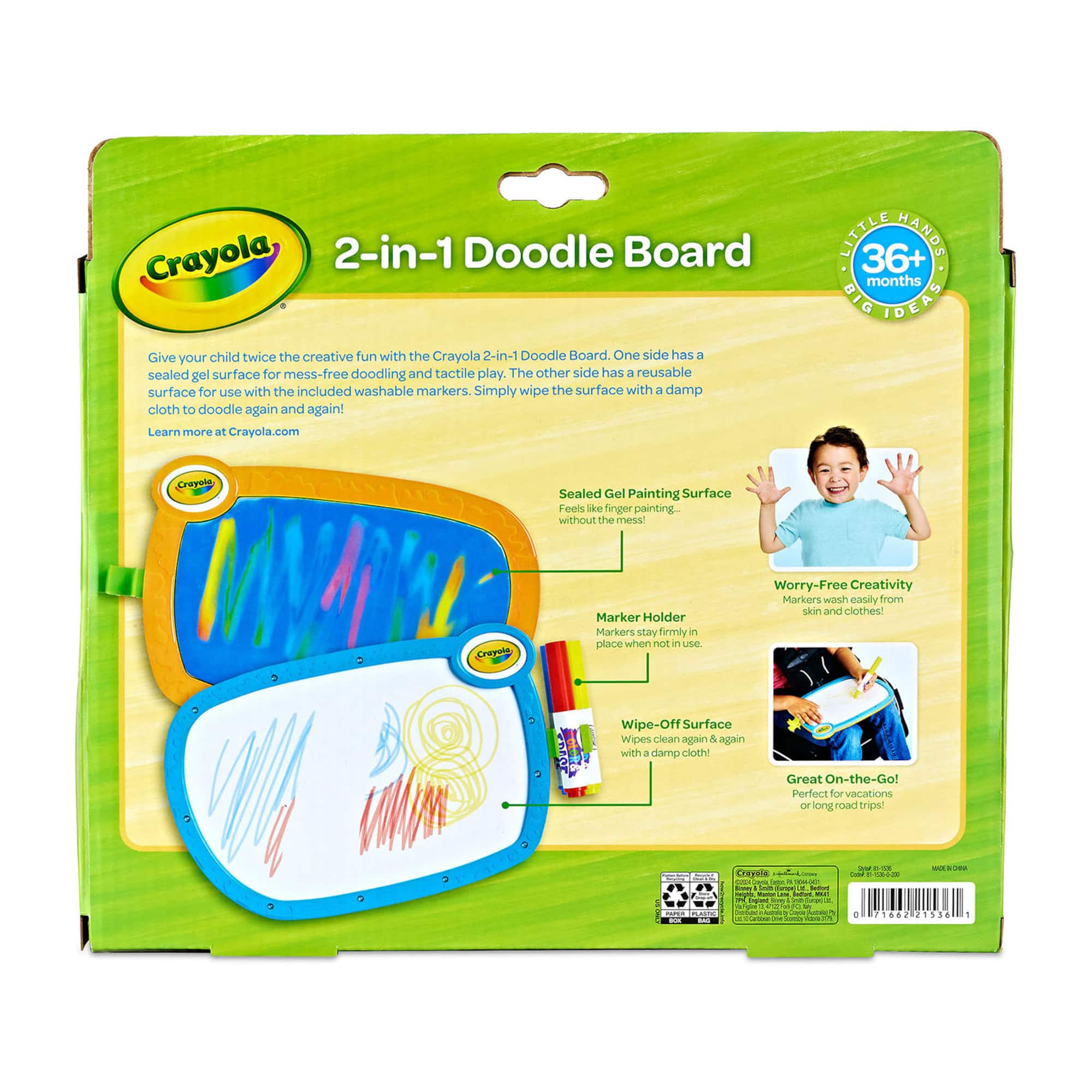 Crayola® Young Kids Double Doodle Board
